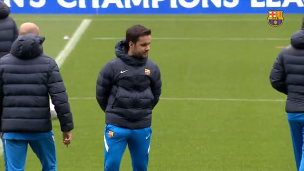 Barça Women’s last training before first leg vs Wolfsburg